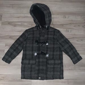Hawke & Co Outfitter 4T VGUC Black/Gray Hooded Coat